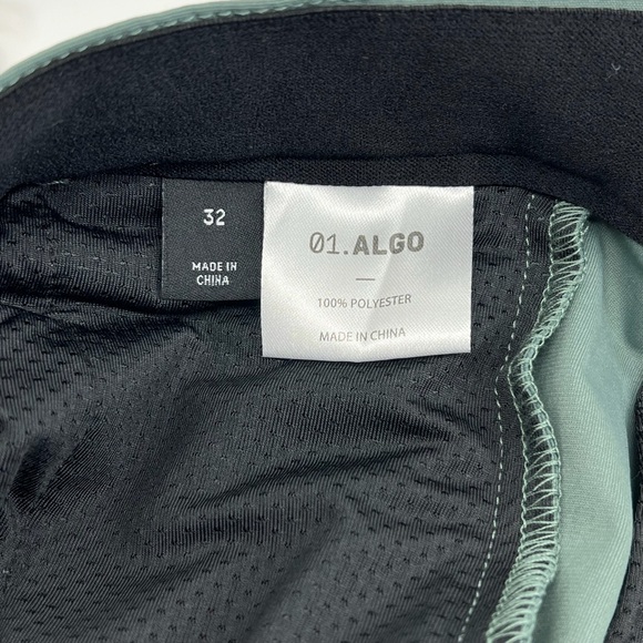 01.ALGO Sz 32 Green Men's Pants Performance Moisture Wicking UPF 40 - Picture 4 of 12